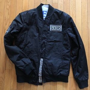 76ers bomber jacket